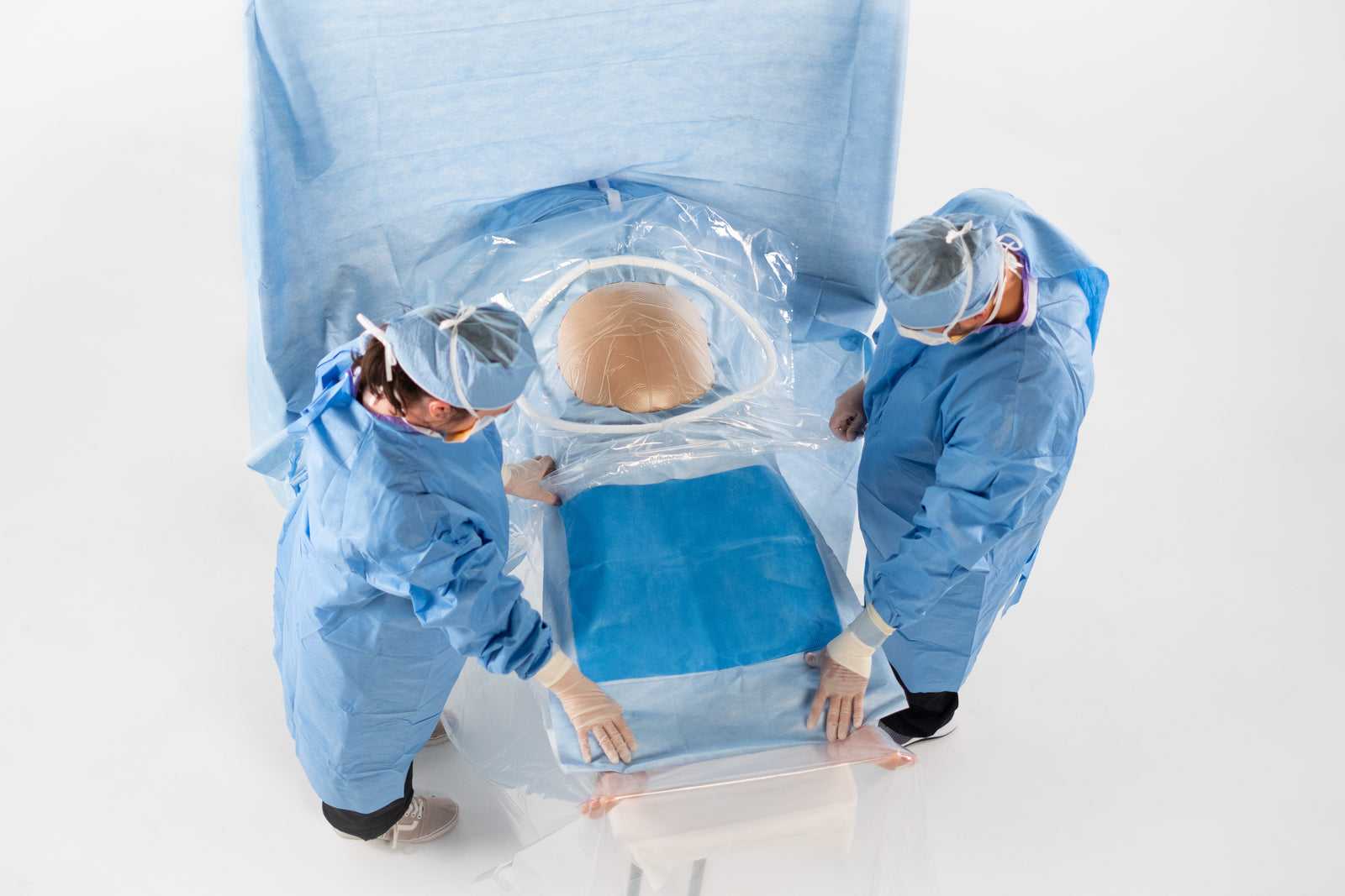 Hemorrhage View C-section drape