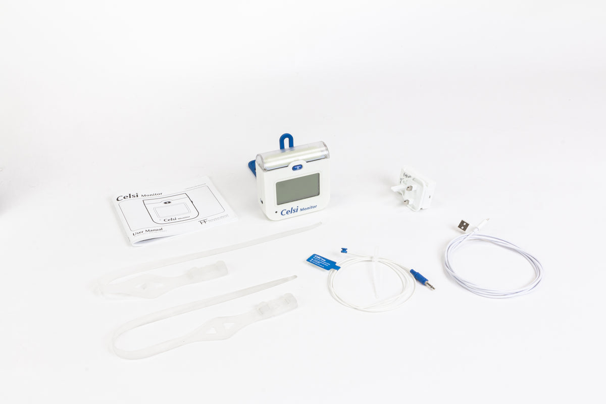 Celsi Rundle Celsi Monitor for continuous newborn temperature monitoring - Maternova ...