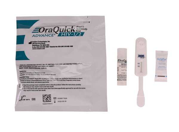 ORAQUICK ADVANCE® HIV 1/2 Rapid Testing - Maternova Inc.