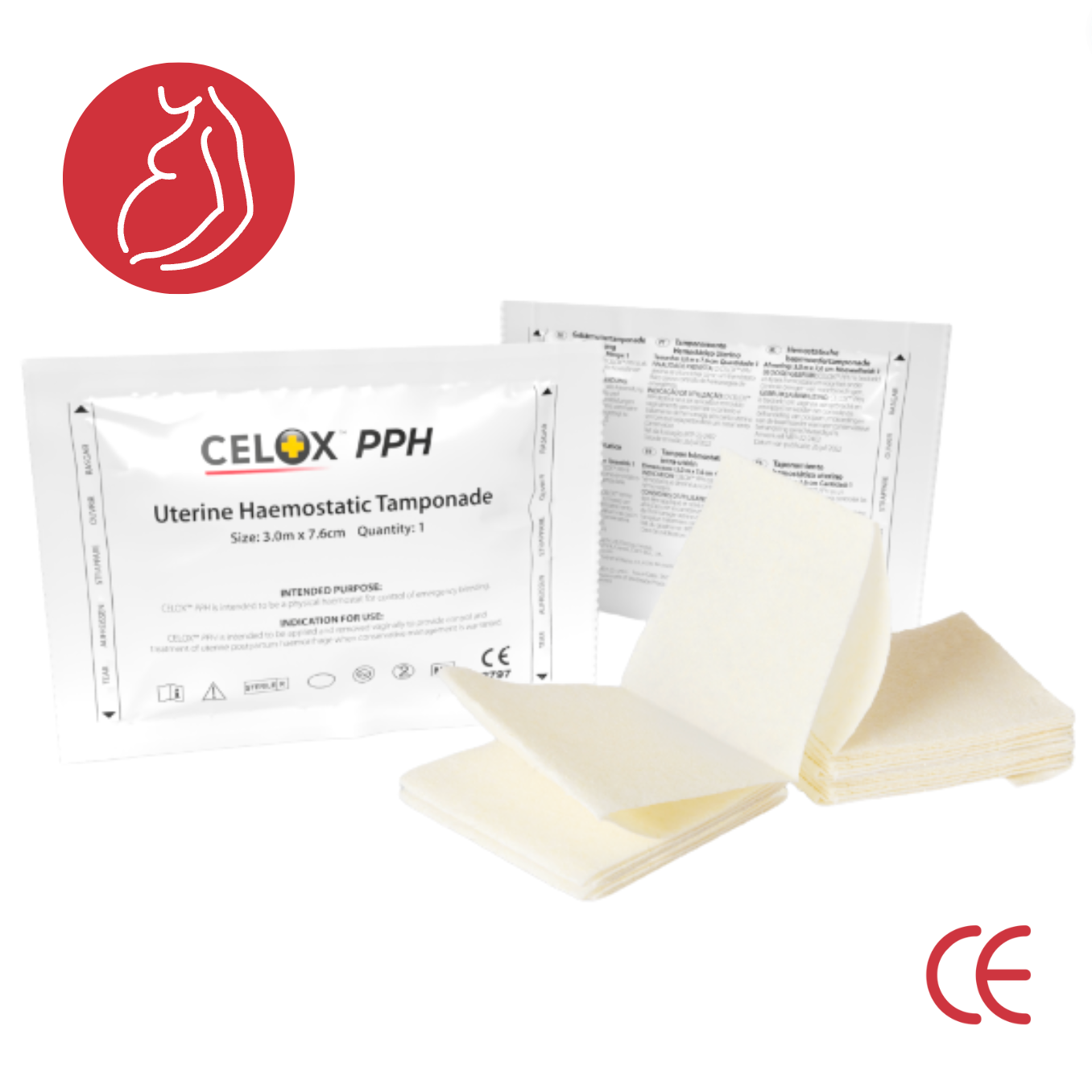 Image of Celox PPH Uterine Haemostatic Tamponade Maternal Health CE marking