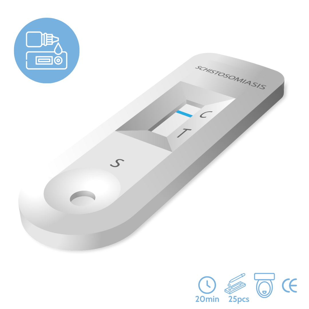 Schistosomiasis Rapid Test (MOQ of 500 tests)