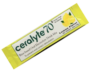 Solución de rehidratación oral a base de arroz Ceralyte